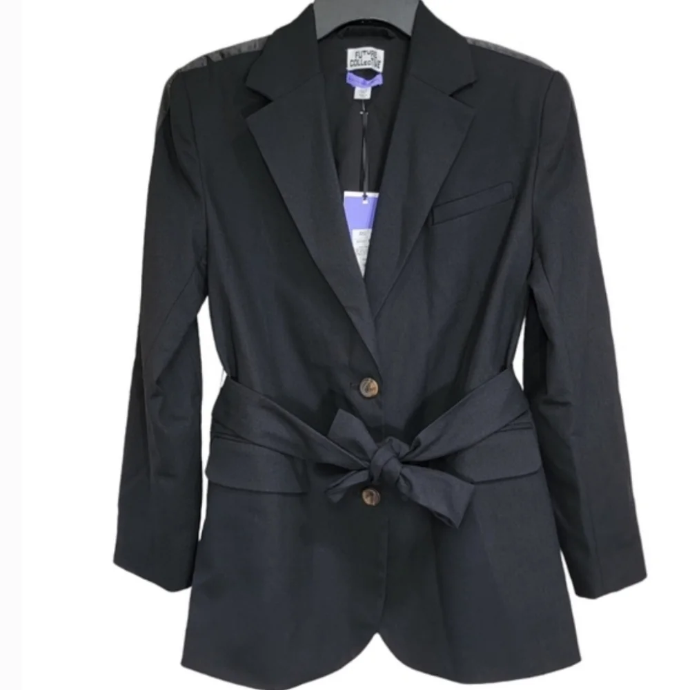 FUTURE COLLECTIVE BY KAHLANA BARFIELD BROWN, WOMENS BLACK BLAZER 1X - Picture 4 of 4